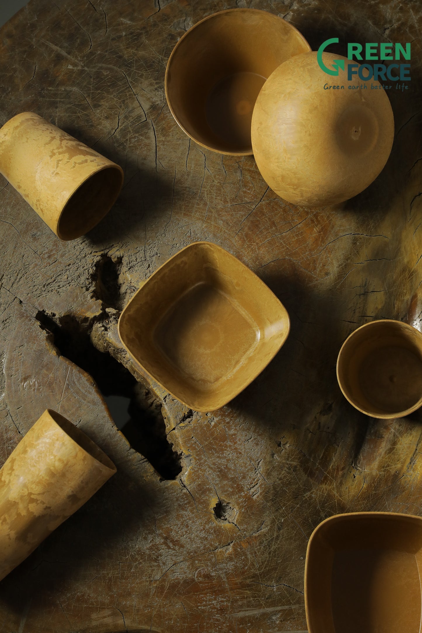 CCC Wooden Fibre Bowl